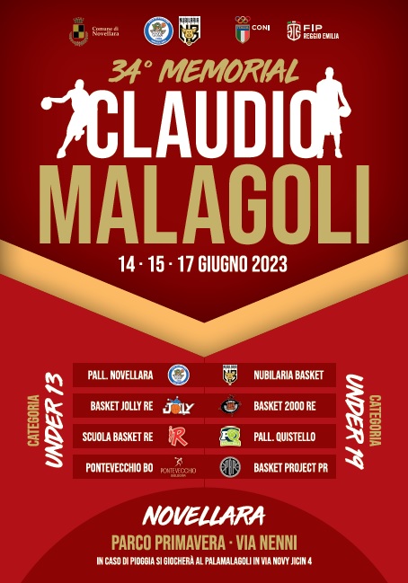 Locandina Memorial Malagoli 2023