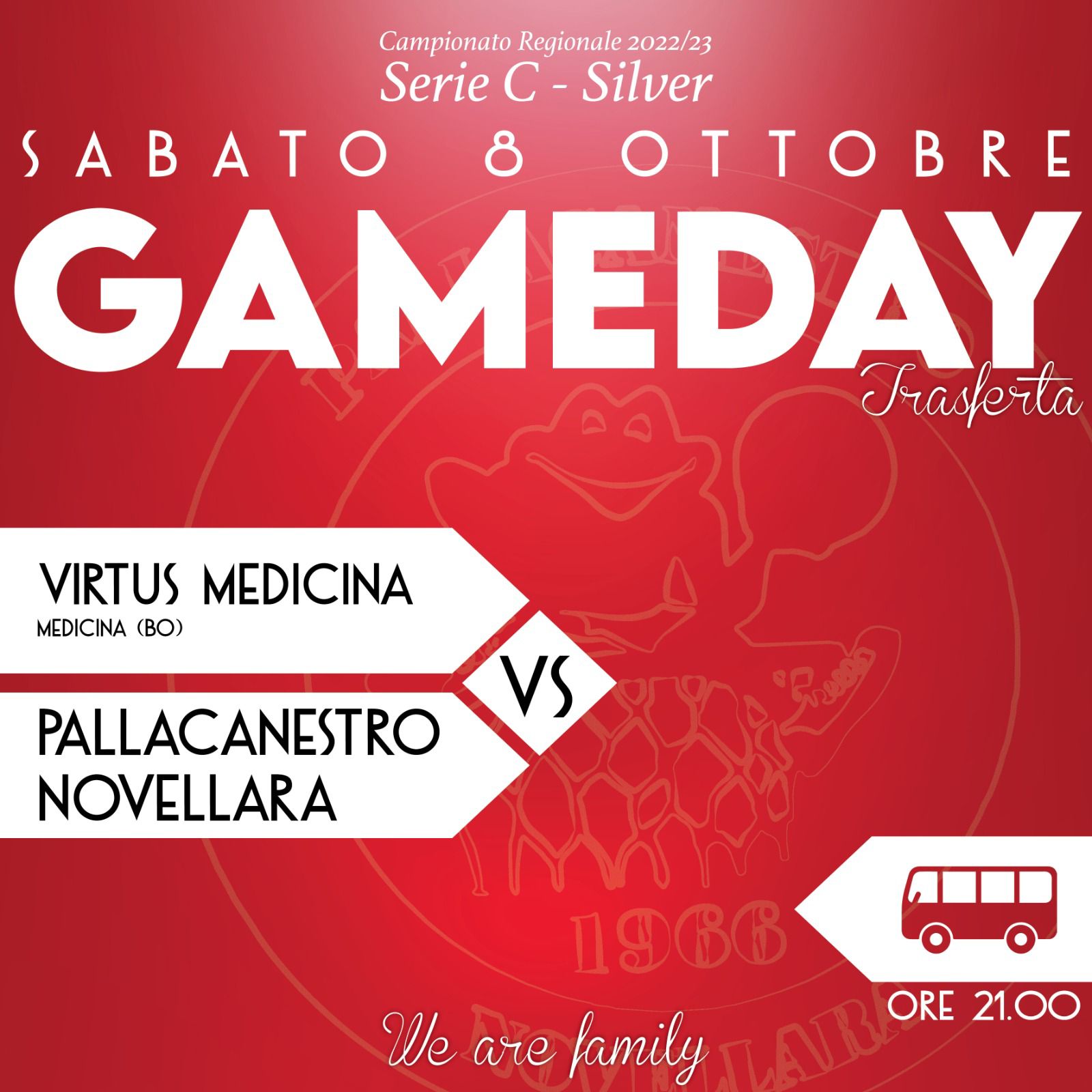 SERIE C GAME DAY vs MEDICINA del 08 10 22