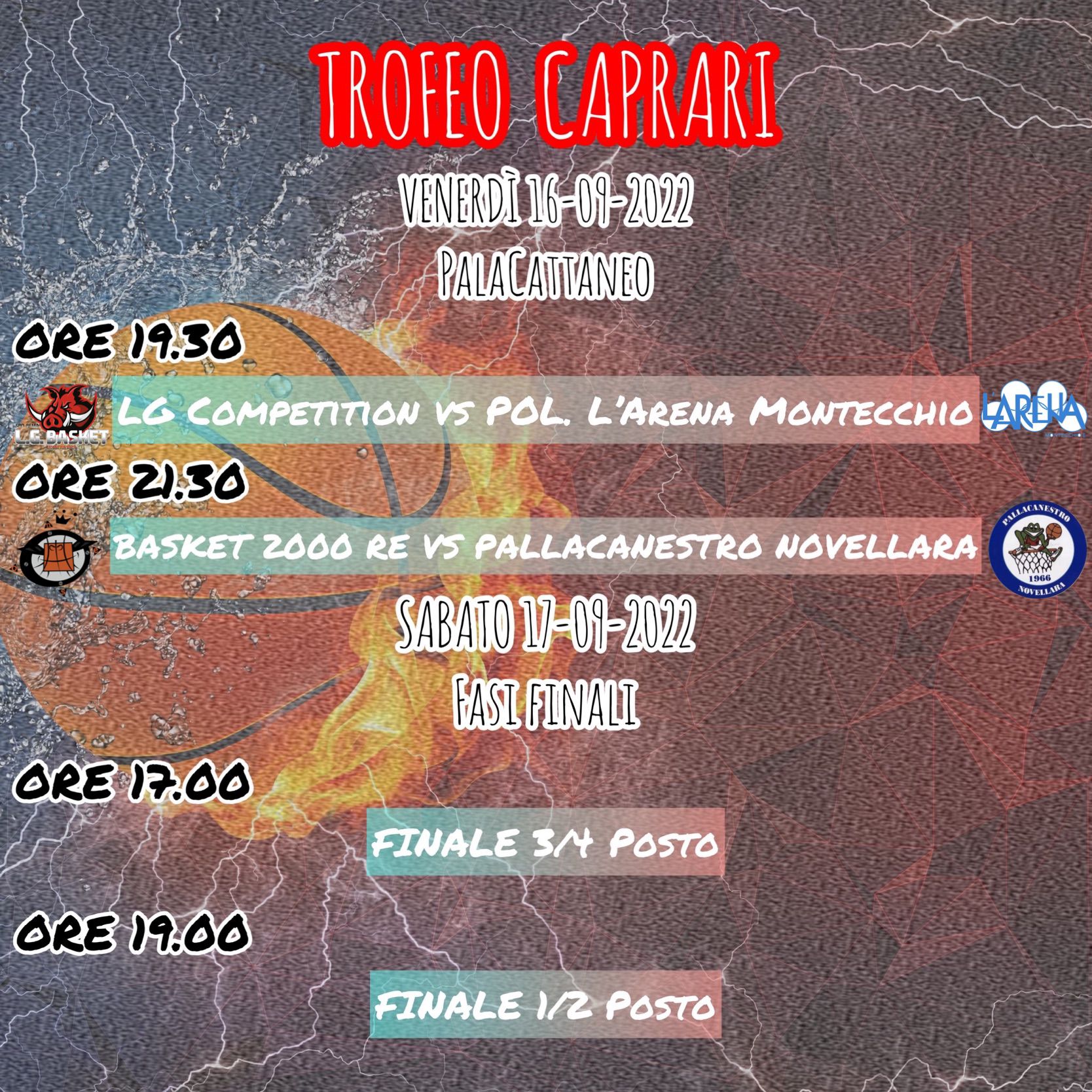 Serie C Torneo Caprari 16 e 17 Setembre 2022