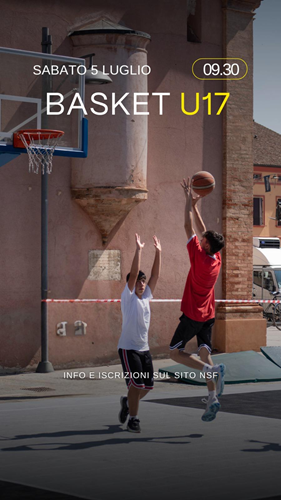 SUMMER FEST BASKET 3VS 3 UNDER 17 RIDOTTA