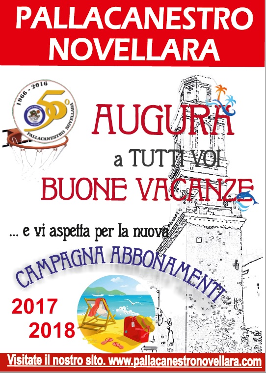 LOCANDINA AUGURI ESTATE 2017